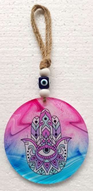 Boho Hamsa Wall Hanging