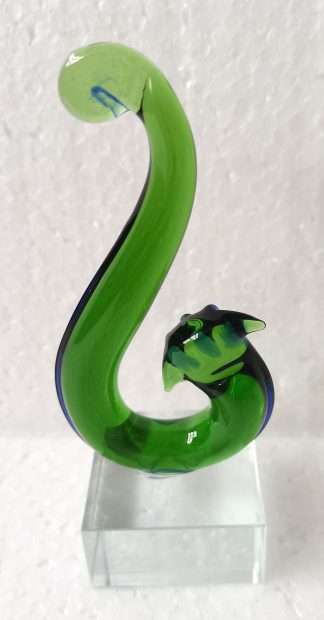 Glass Art Kiwiana Koru