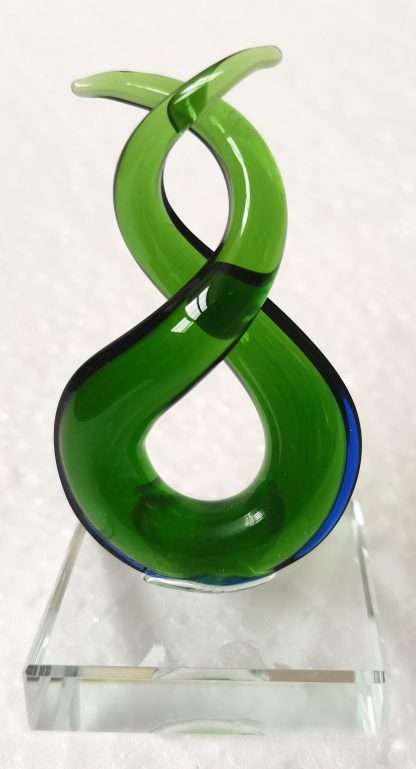 Glass Art Kiwiana Infinity