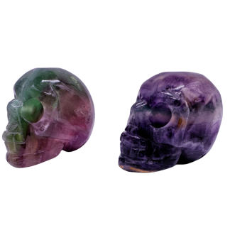 Fluorite Skull