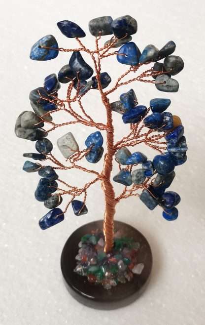 Lapis Lazuli Tree - Agate Base - Image 2
