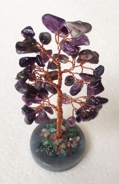 Amethyst Tree - Agate Base - Image 2