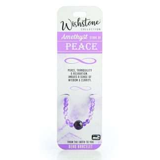 Wishstone Collection Amethyst Cord Bracelet