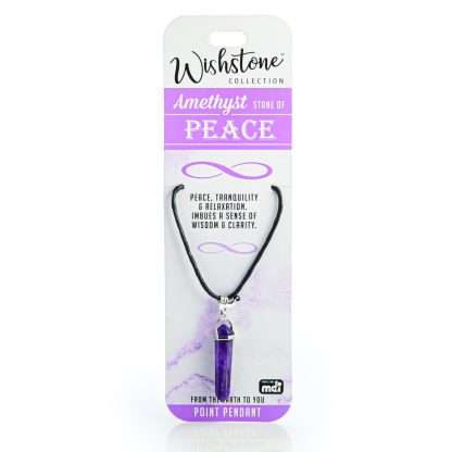 Wishstone Collection Amethyst Point Pendant