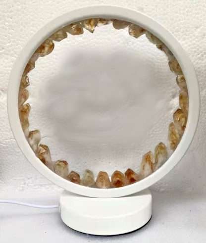 Citrine Crystal LED USB Table Lamp - Image 2