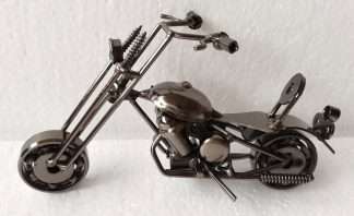 Steampunk Motorbike Silver