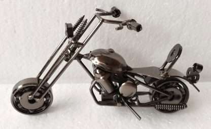Steampunk Motorbike Silver