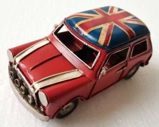 Retro Mini Cooper Red