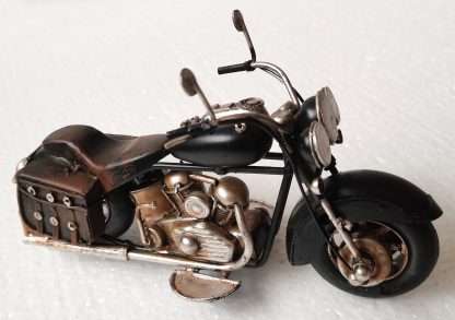 Retro Motorbike Black - Image 2
