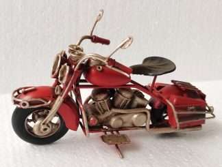 Retro Motorbike Red