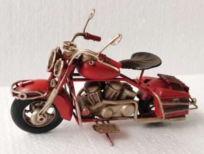 Retro Motorbike Red