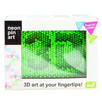 Green Neon Pin Art - Image 4