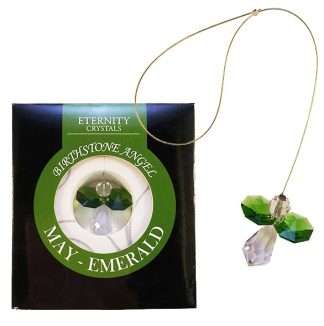 Eternity Crystals Birthstone Suncatcher May