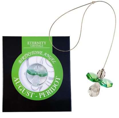 Eternity Crystals Birthstone Suncatcher Aug