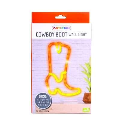 Cowboy Boot LED Wall Light