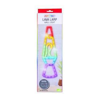 Lava Lamp LED Wall Light