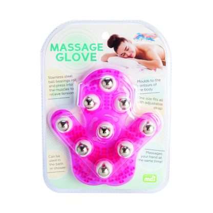 Pink Massage Glove
