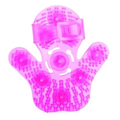 Pink Massage Glove - Image 4