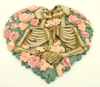 Skeletons Kissing Incense Holders - Image 2