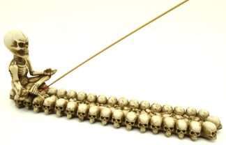 Skeleton Yoga Incense Holder