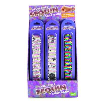 Colour Flip Sequin Snap Bands - Image 6