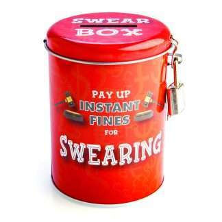 Swearing Fines Money Tin
