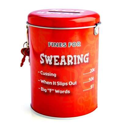 Swearing Fines Money Tin - Image 3