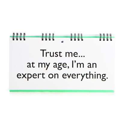 Senior Moments Wisdom Flip Book - Image 3