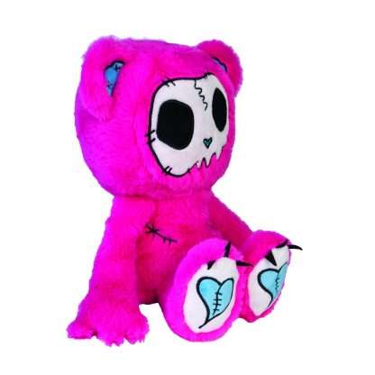 Gus Fink's Grim the Stitch Bear Gooli Plush Pink - Image 2