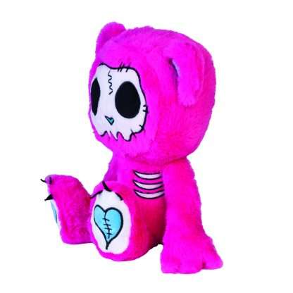 Gus Fink's Grim the Stitch Bear Gooli Plush Pink - Image 3