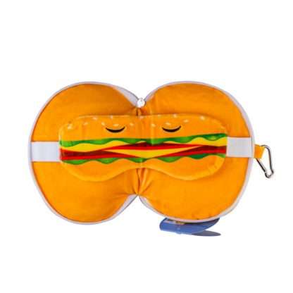 Smoosho's Pals Travel Burger Mask & Pillow - Image 2