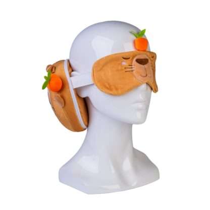 Smoosho's Pals Travel Capybara Mask & Pillow - Image 3