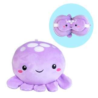 Smoosho's Pals Travel Jellyfish Mask & Pillow