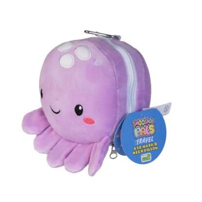 Smoosho's Pals Travel Jellyfish Mask & Pillow - Image 6