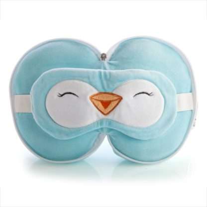 Smoosho's Pals Travel Penguin Mask & Pillow - Image 2