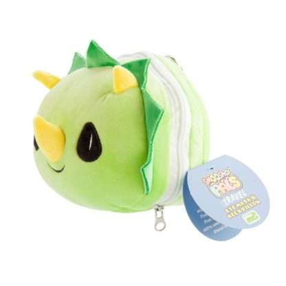 Smoosho's Pals Travel Triceratops Mask & Pillow - Image 6