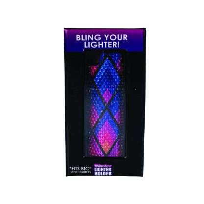 Smokezilla Rhinestone Metal Lighter Case - Image 3