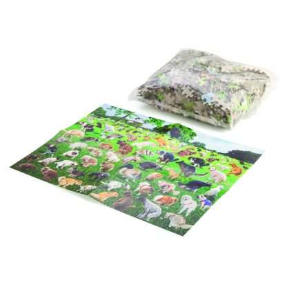 101 Pooping Puppies 1000 pc Jigsaw Puzzle - Image 3