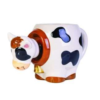 Cow 3D Bobble Head Mug