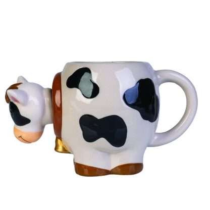Cow 3D Bobble Head Mug - Image 2