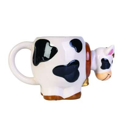 Cow 3D Bobble Head Mug - Image 4