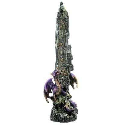 Dragon Waterfall Upright Ashcatcher Incense Stick Burner - Image 2