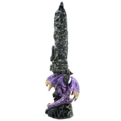 Dragon Waterfall Upright Ashcatcher Incense Stick Burner - Image 4