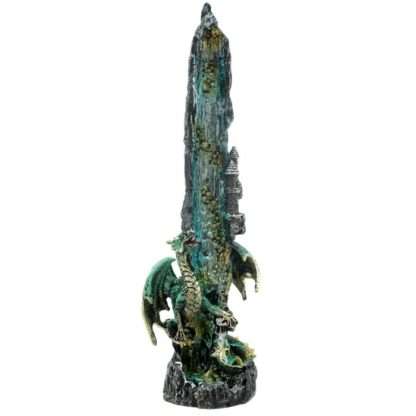 Dragon Waterfall Upright Ashcatcher Incense Stick Burner - Image 6