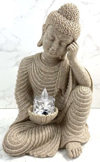 Resting Buddha Candle Holder