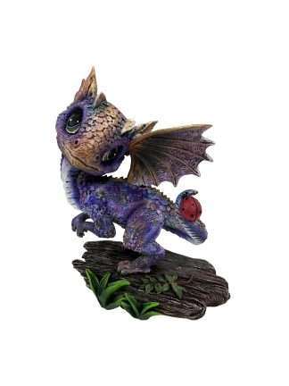 Purple Dragon with Lady Bug