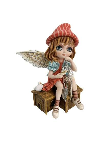 Cute Angel with Dreamcatcher