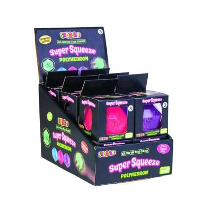 Smoosho's Super Squeeze Glow In The Dark Polyhedron - Image 4
