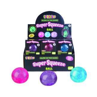 Smoosho's Super Squeeze Glow in the Dark Ball
