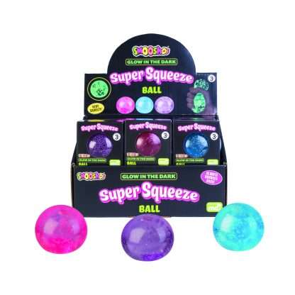 Smoosho's Super Squeeze Glow in the Dark Ball
